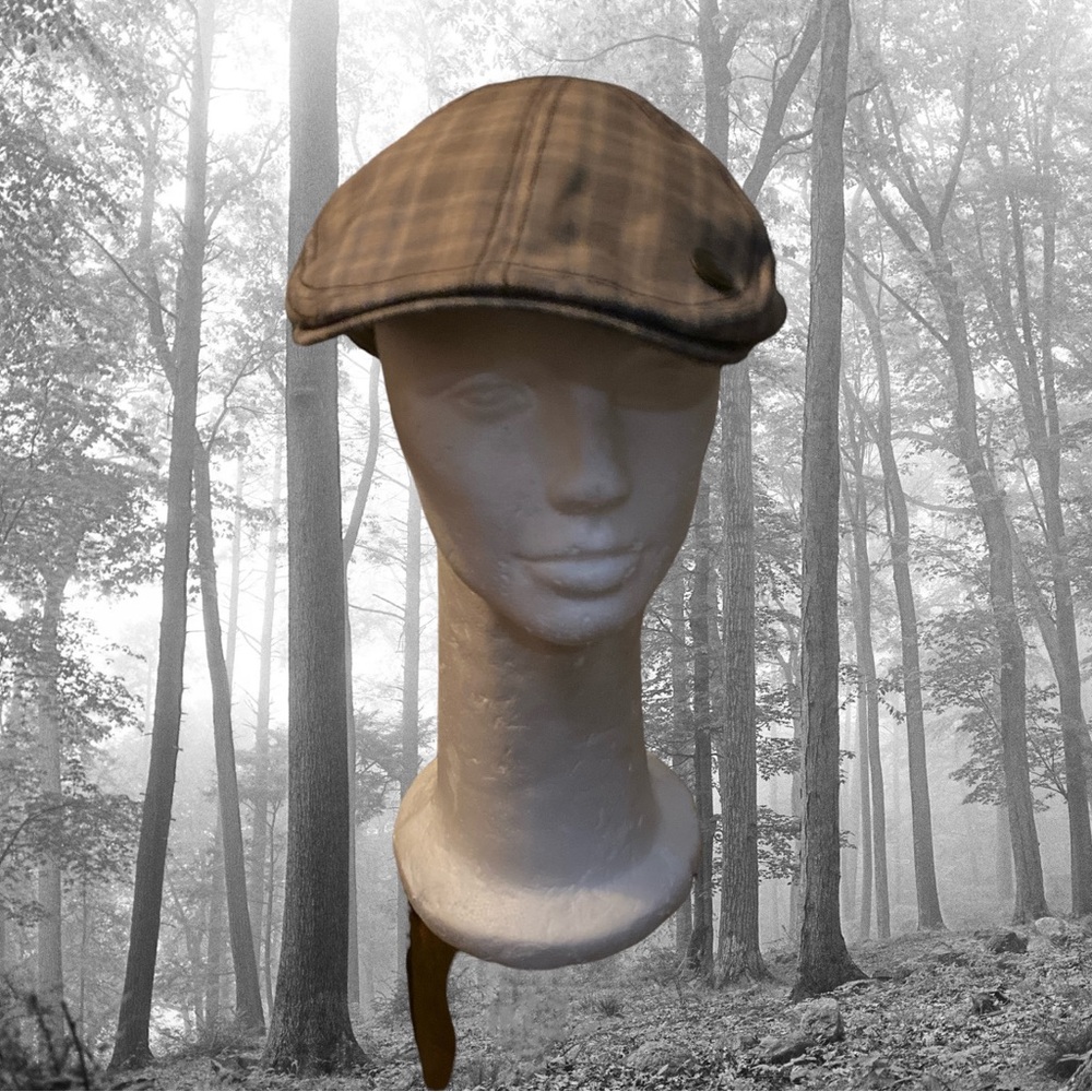 Goorin Bros Newsboy Hat Gray Sz Small NUC - Picture 9 of 10
